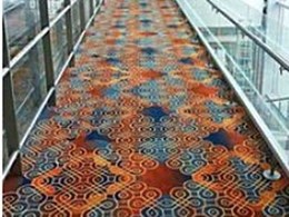 Brintons Axminster carpet custom designed for Bengaluru International Airport 