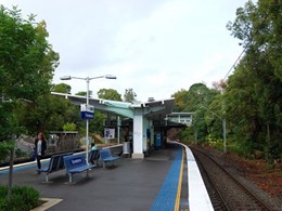 ARCPANEL roof system installed at Turramurra train station