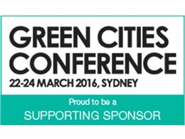 Networking opportunities for delegates at Green Cities 2016 sponsor GECA’s coffee lounge 