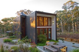 Box House by Rob Henry Architects goes only where nature allows