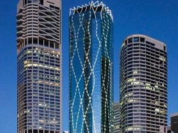 Shade Factor provides controls for massive blind installation at Brisbane tower