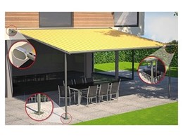 New Markilux Pergola 200 awning systems available from Awnings, Blinds and Shutters by Sunteca