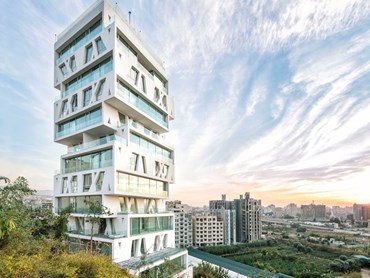 Best Tall Building - Middle East &amp; Africa:&nbsp; The Cube by Orange Architects. Photography by Matthijs van Roon

