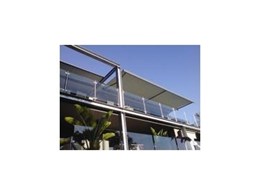 Sundance retractable folding arm awning from Integra Shade Solutions