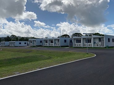 Ausdeck's solutions ensured the rapid and efficient assembly of the prefab modular homes