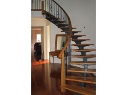Open string and cut string architectural staircases from Eric Jones Stairbuilding Group