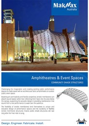 Amphitheatres and event spaces