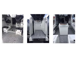 Rhino ArmaFloor slip resistant flooring for marine vessels