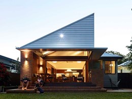 Bricks help renovated post-war Brisbane cottage retain heritage character
