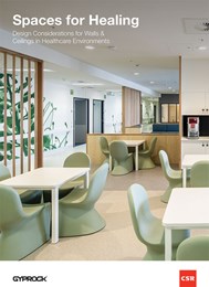 Spaces for healing: Design considerations for walls & ceilings in healthcare environments 