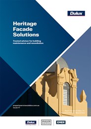The Dulux® Solution Guide for Heritage Facade