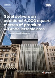 405 Bourke Street, Melbourne: Steel delivers an additional 6,000 square metres of premium A-Grade lettable area