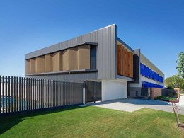 Kaynemaile mesh screens reduce solar gain at All Saints Anglican School