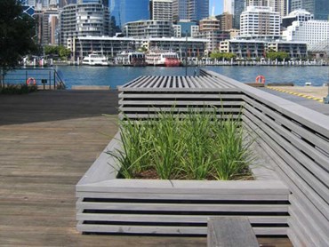 Composite timber at Sydney Harbour’s Wharf 