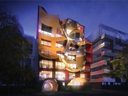 ARM sculpts 7-storey spherical apartments in Melbourne