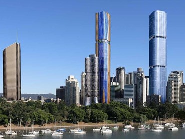 Cox Architecture&#39;s 30 Albert is one of a host of new residential skyscrapers planned for Brisbane
