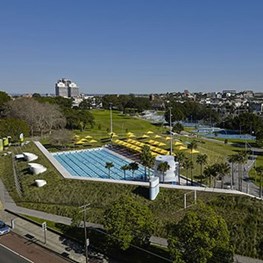 Prince Alfred Park & Pool, Sydney by Sue Barnsley Design