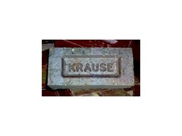 Pressed clay bricks by Krause Bricks