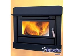 Opal fireplace insert wood heaters from Eureka Heating, a new generation in heating technology