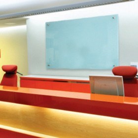 SilverScreen GlassWhiteboard ultimate style, quality & colour