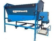 Oz Bagger semi automatic packaging machine available from RockHound Attachments Australia