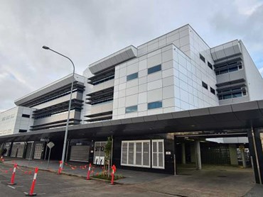 The Bunda St, Cairns office building featuring Mitsubishi ALPOLIC NC cladding 