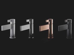 Candana unveils new bathroom tapware collection, Calibre by Sussex