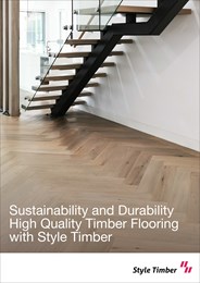 Sustainability and durability: High-quality timber flooring with Style Timber