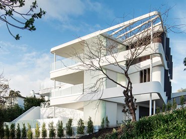 The Mission Bay residence featuring Glasshape's Sentryglas balustrades 