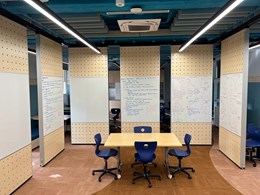 Transforming open plan classrooms into flexible learning spaces with Bildspec’s operable walls