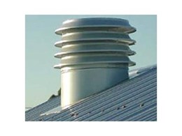 Residential roof ventilator from Condor Ventilation