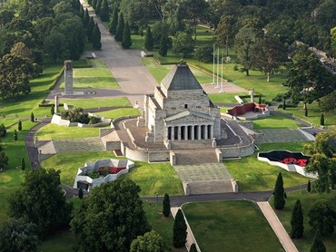 Shrine of Remembrance, Galleries of Remembrance by ARM Architecture Image: John Gollings