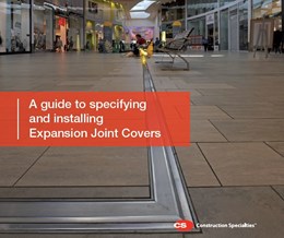 A guide to specifying and installing Expansion Joint Covers