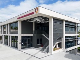 Full-height glazing and doors enhance learning spaces at St Peters Lutheran College