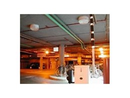 Enviro Acoustics Thermospray 800 insulation for car park