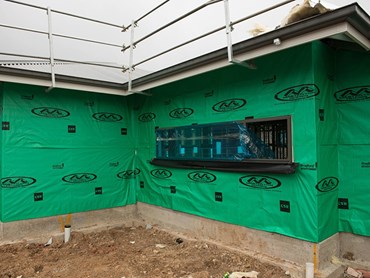 Wrap up Earlier, Reverse Build™ with Thermoseal™ Wall Wrap