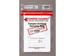 Security Bags from Tamper Evident