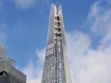 The Shard Tower in London by Alistair Guthrie and Pritzker architect Renzo Piano. Photography by Daniel Imade
