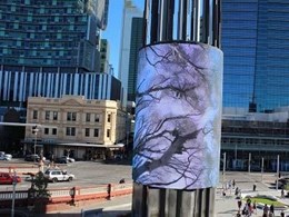 Giant LED screen brings Perth’s new Yagan Square to life with magical imagery
