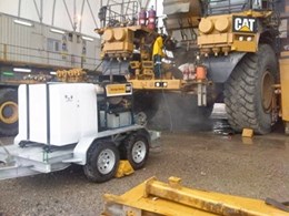 Aussie Hydrotek steam cleaner heads for mine site 