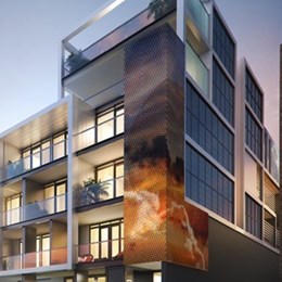 Melbourne architects imagine hot air balloon facade