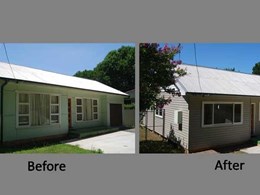 Home gets a budget friendly exterior makeover with Duratuff Select vinyl cladding
