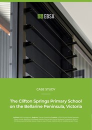 Case study: The Clifton Springs Primary School, Bellarine Peninsula, Victoria