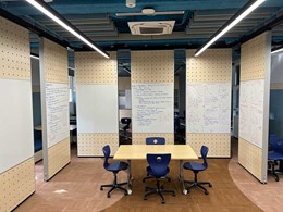 Movable acoustic walls create dynamic learning spaces at Normanhurst school