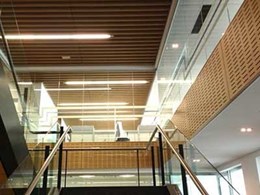 Ultraflex’s wall and ceiling panels specified for Workzone office interior project in Perth