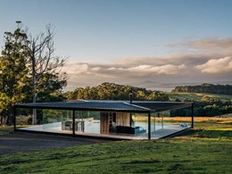 ArmourFloor timber helps Tasmanian glass house retreat bond with nature 