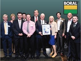 Boral wins CCAA NSW Awards for innovation, safety and sustainability