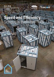 Speed and Efficiency: Schiavello bathroom pods