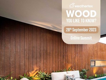 ‘Wood You Like to Know’ by Weathertex is an online summit 