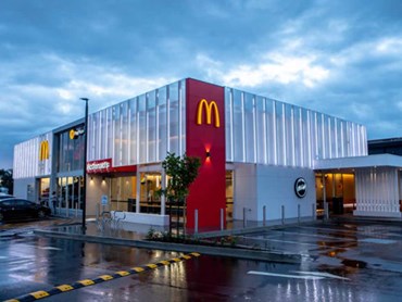 Energy saving LED lights were installed at 7 McDonald’s stores